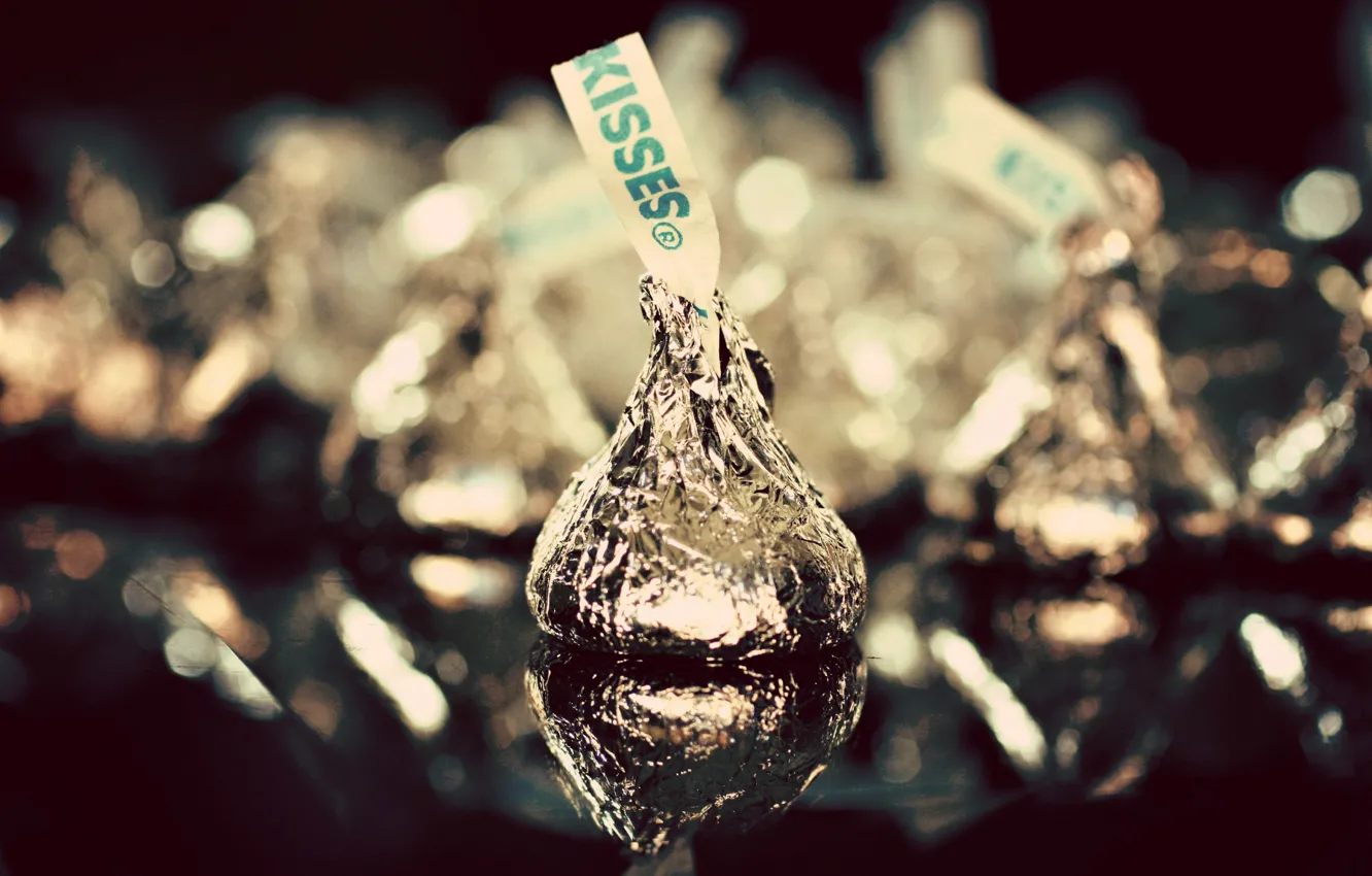 Photo wallpaper macro, photo, the sweetness, candy, wrapper