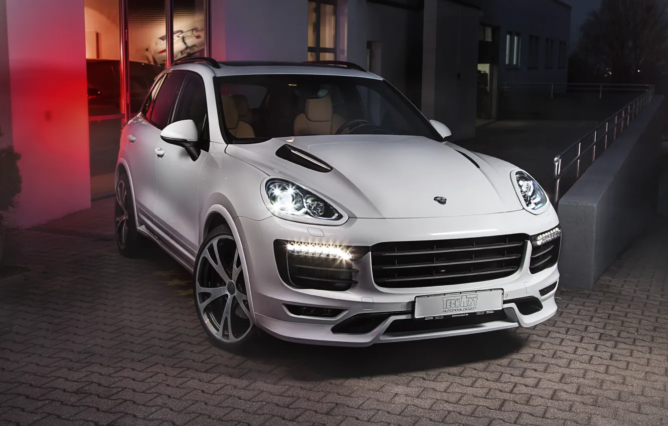 Photo wallpaper Porsche, Porsche, Cayenne, Cayenne, TechArt