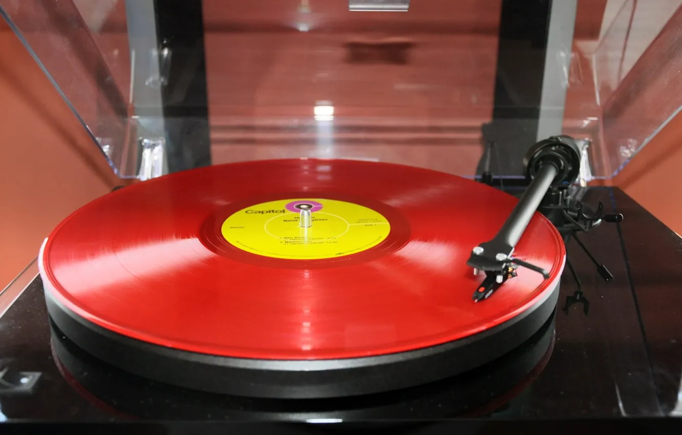 Photo wallpaper music, record, gramophone