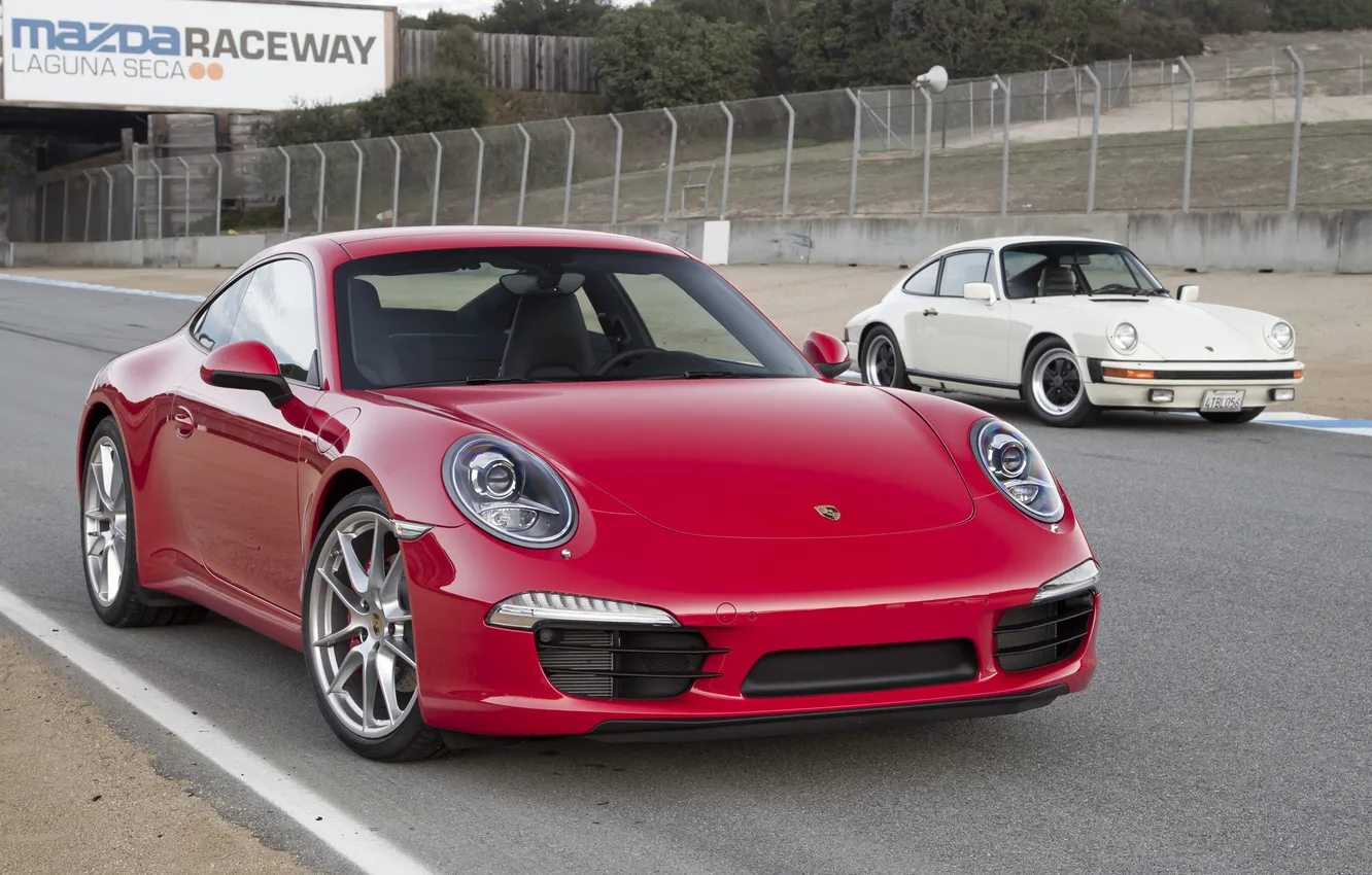 Photo wallpaper coupe, 911, Porsche, Porsche, 2011, Coupe, the front, and