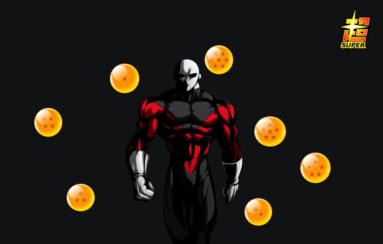 Photo wallpaper DBS, red, game, star, black, alien, anime, evil