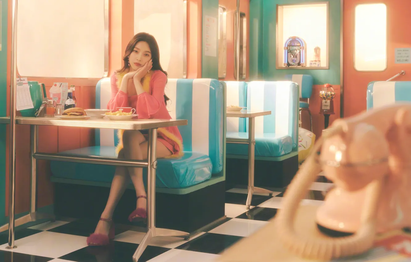 Photo wallpaper girl, joy, K-Pop, electropop, Joy, Red velvet, Girl group, South Korean girl group