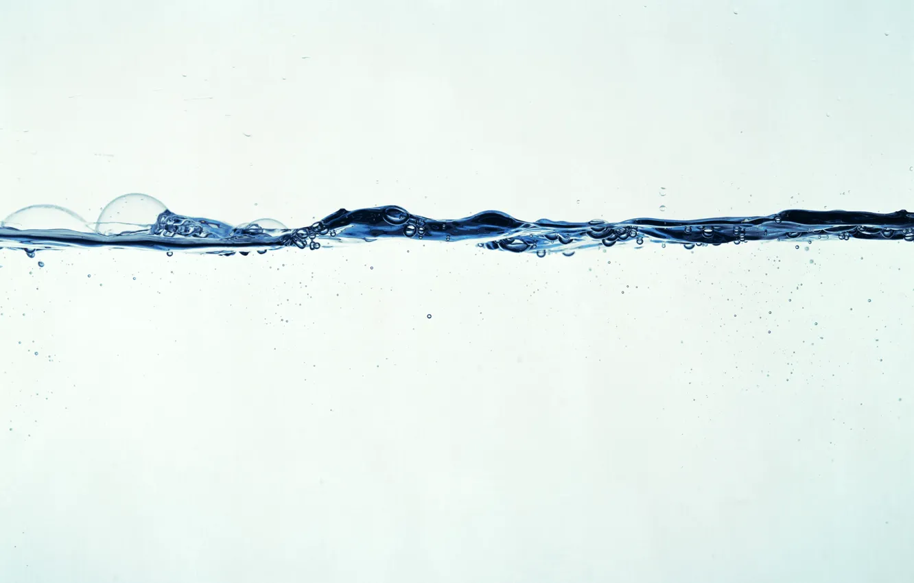 Photo wallpaper water, line, bulbashki