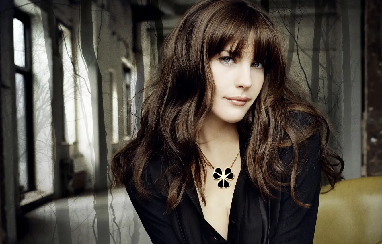 Photo wallpaper girl, Liv Tyler, cute