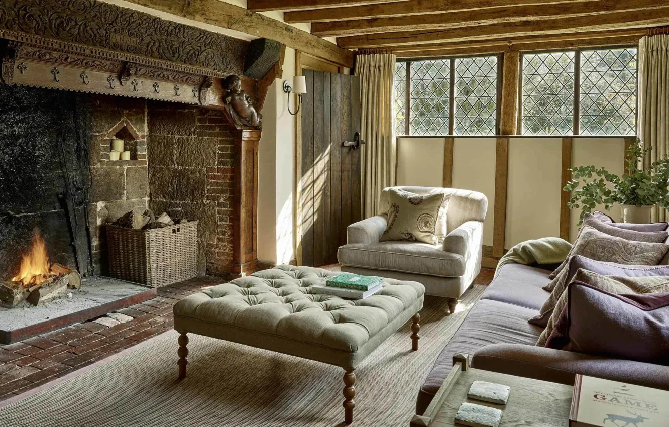 Photo wallpaper design, style, interior, hearth, living room, by Lisa Bradburn Iterior Design, Contemporary Country interior