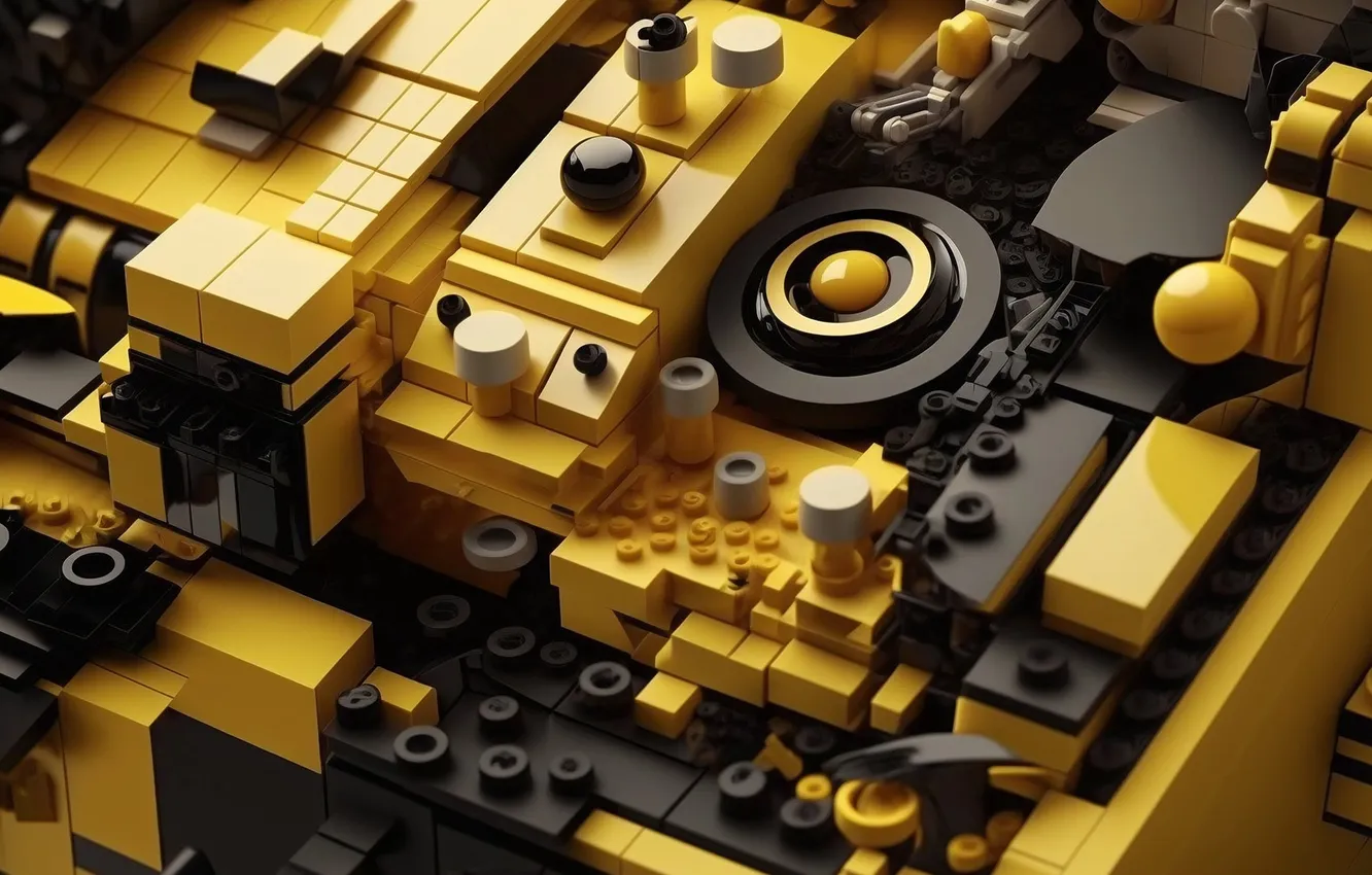 Photo wallpaper texture, details, LEGO