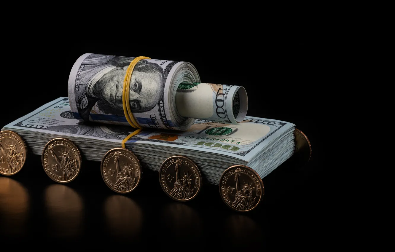Photo wallpaper military, money, paper, circle, business, finance, investment