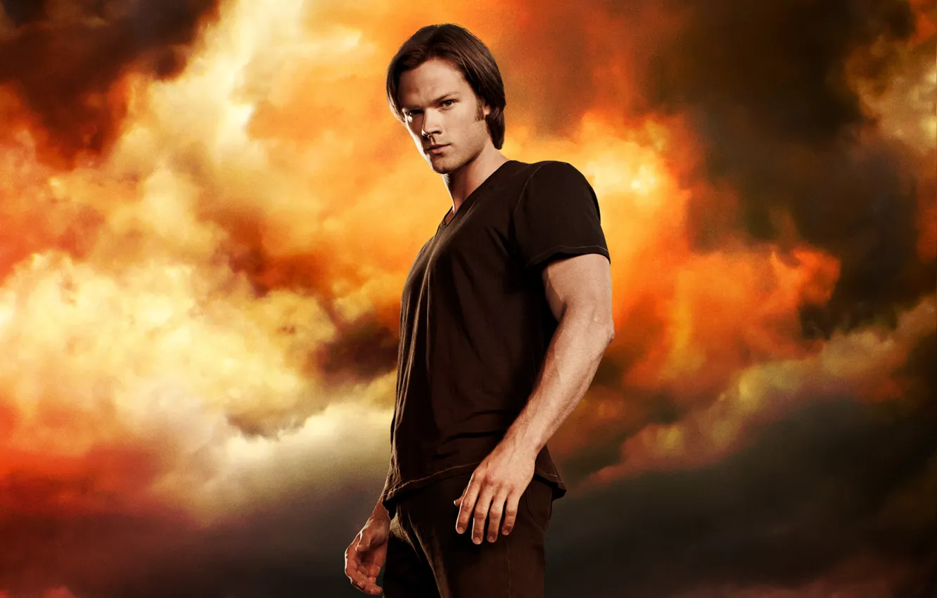 Photo wallpaper Supernatural, Supernatural, Jared Padalecki, Sam Winchester, Over The Padalecki Jared