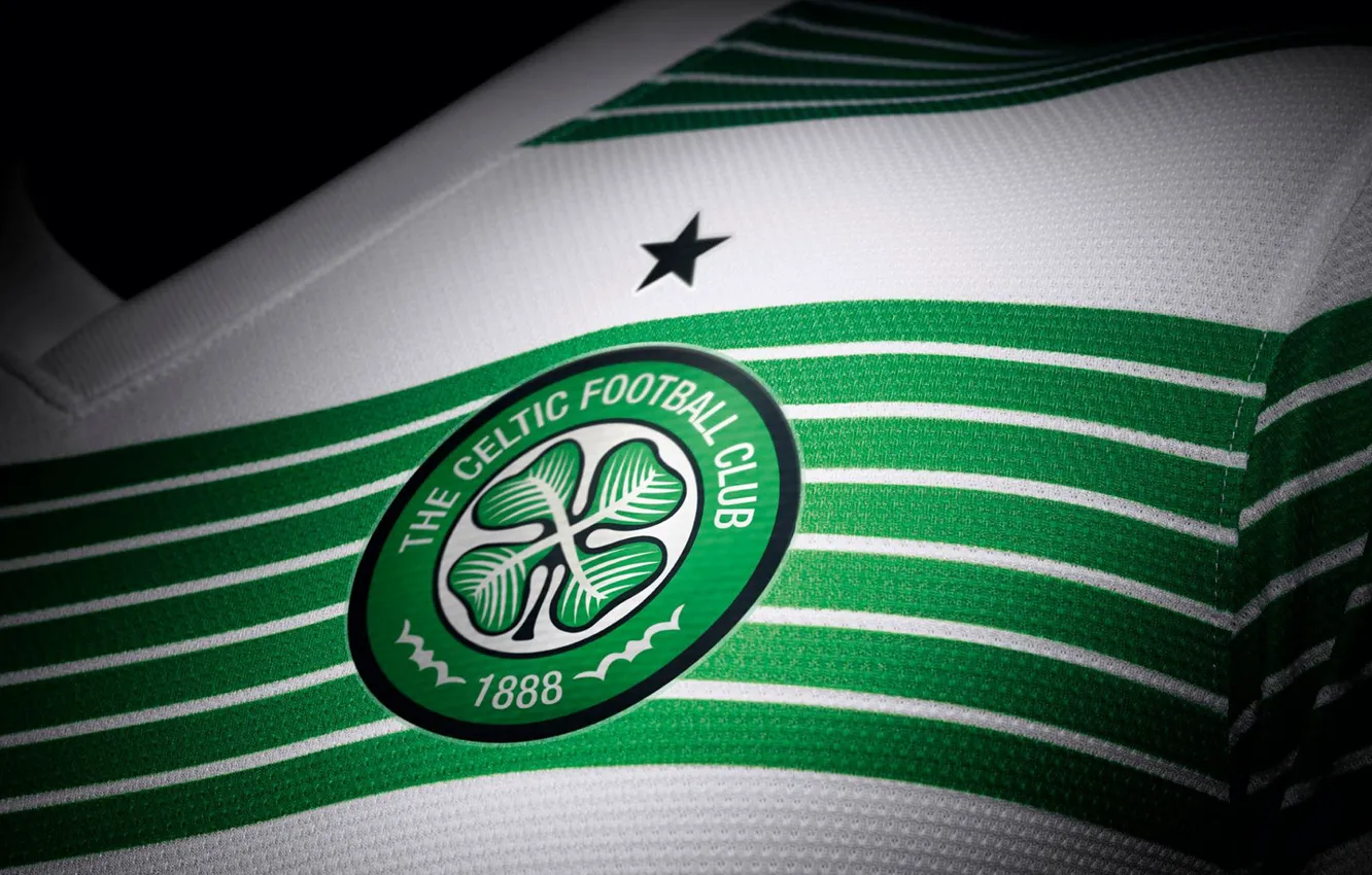 Photo wallpaper wallpaper, sport, logo, football, t-shirt, Celtic