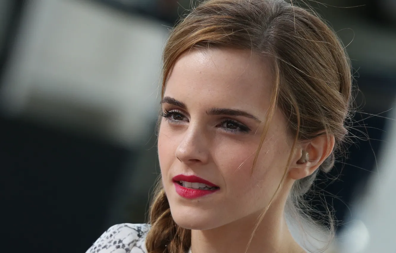 Photo wallpaper portrait, makeup, actress, Emma Watson, Emma Watson, model, hair, model
