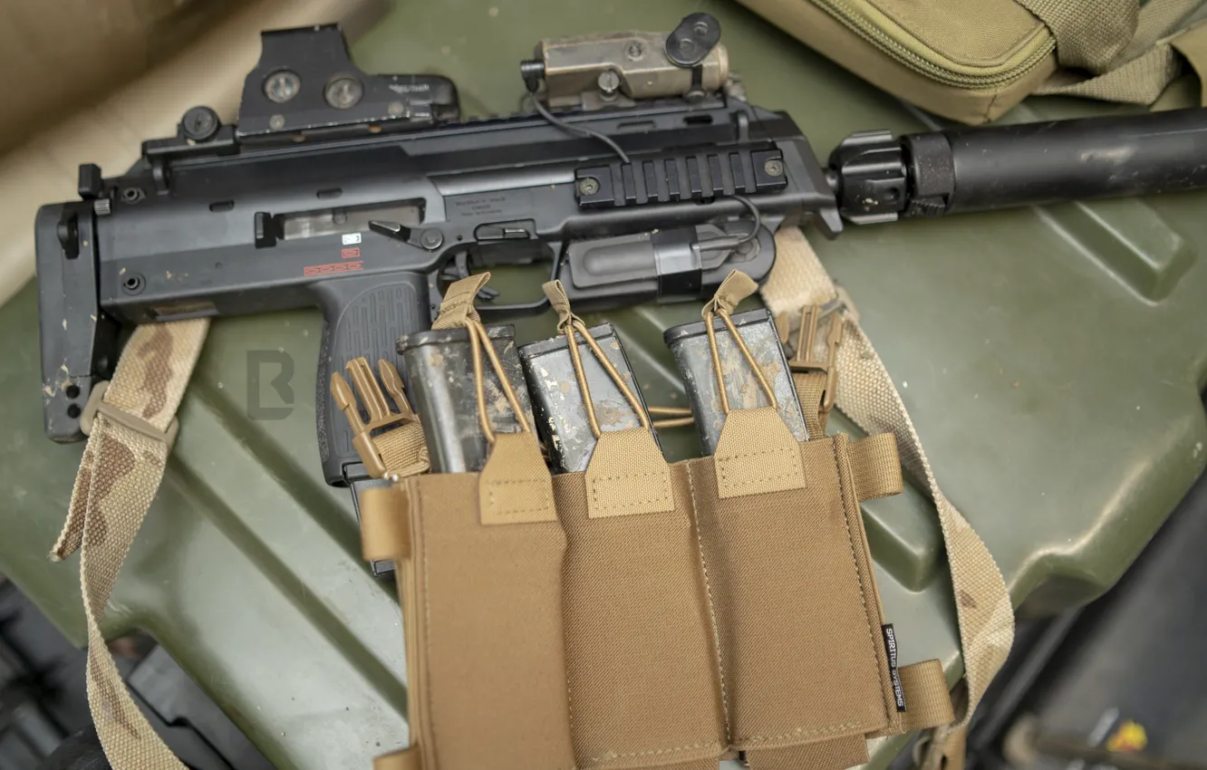 Photo wallpaper Germany, The gun, MP5, Heckler & Koch