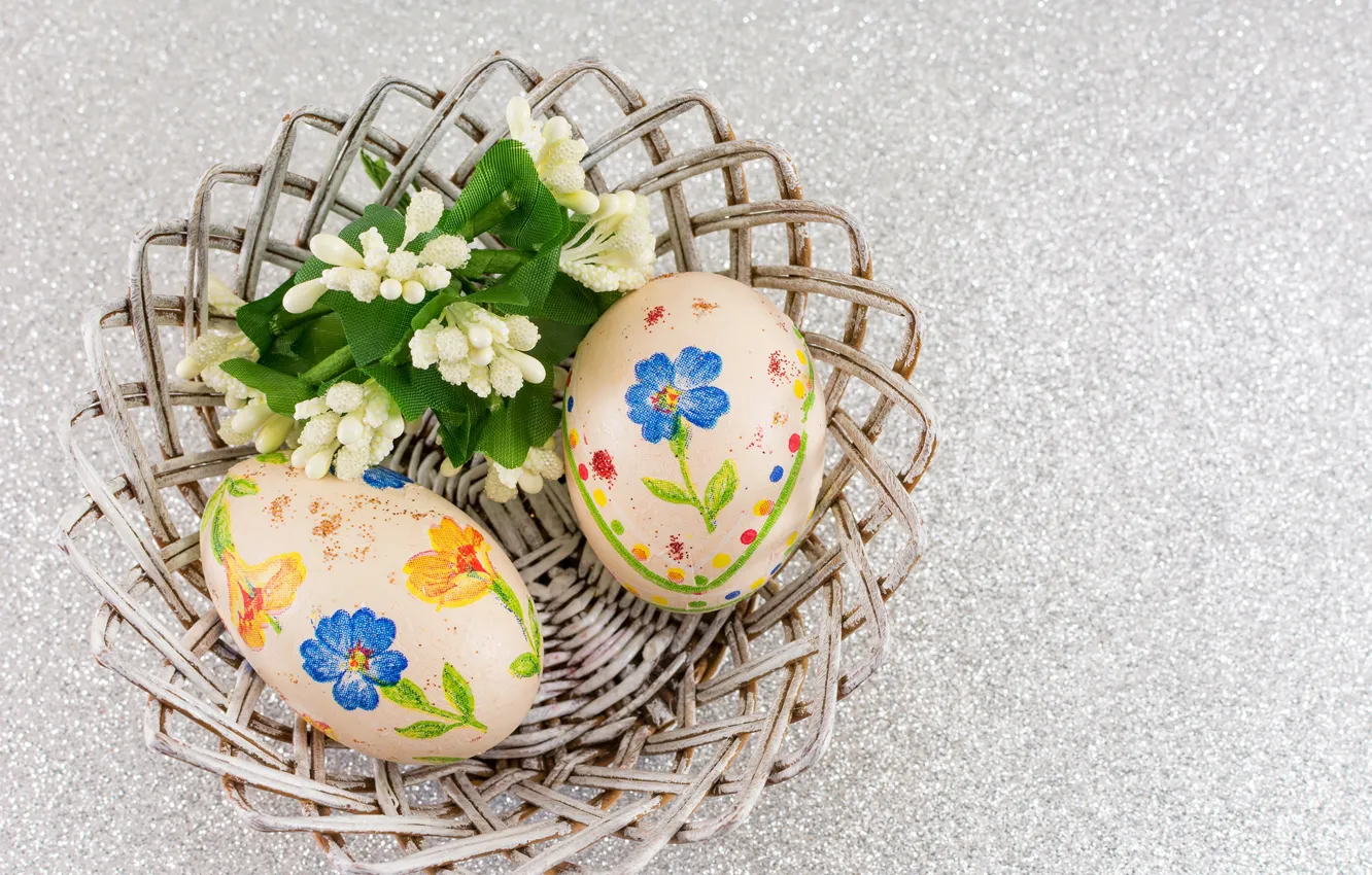 Photo wallpaper eggs, Easter, Easter