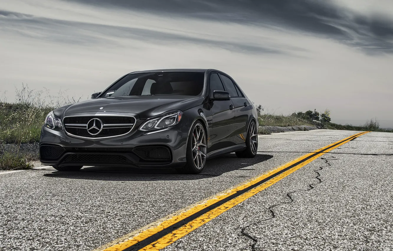 Photo wallpaper car, mercedes-benz, Mercedes, tuning, amg, e63, vorsteiner