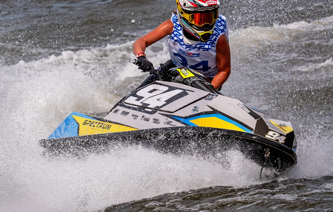 Photo wallpaper speed, boats, races