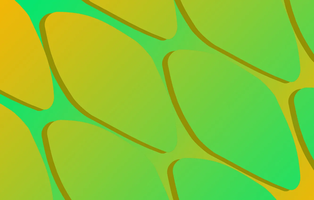 Photo wallpaper yellow, abstract, gradient, green, Abstraction