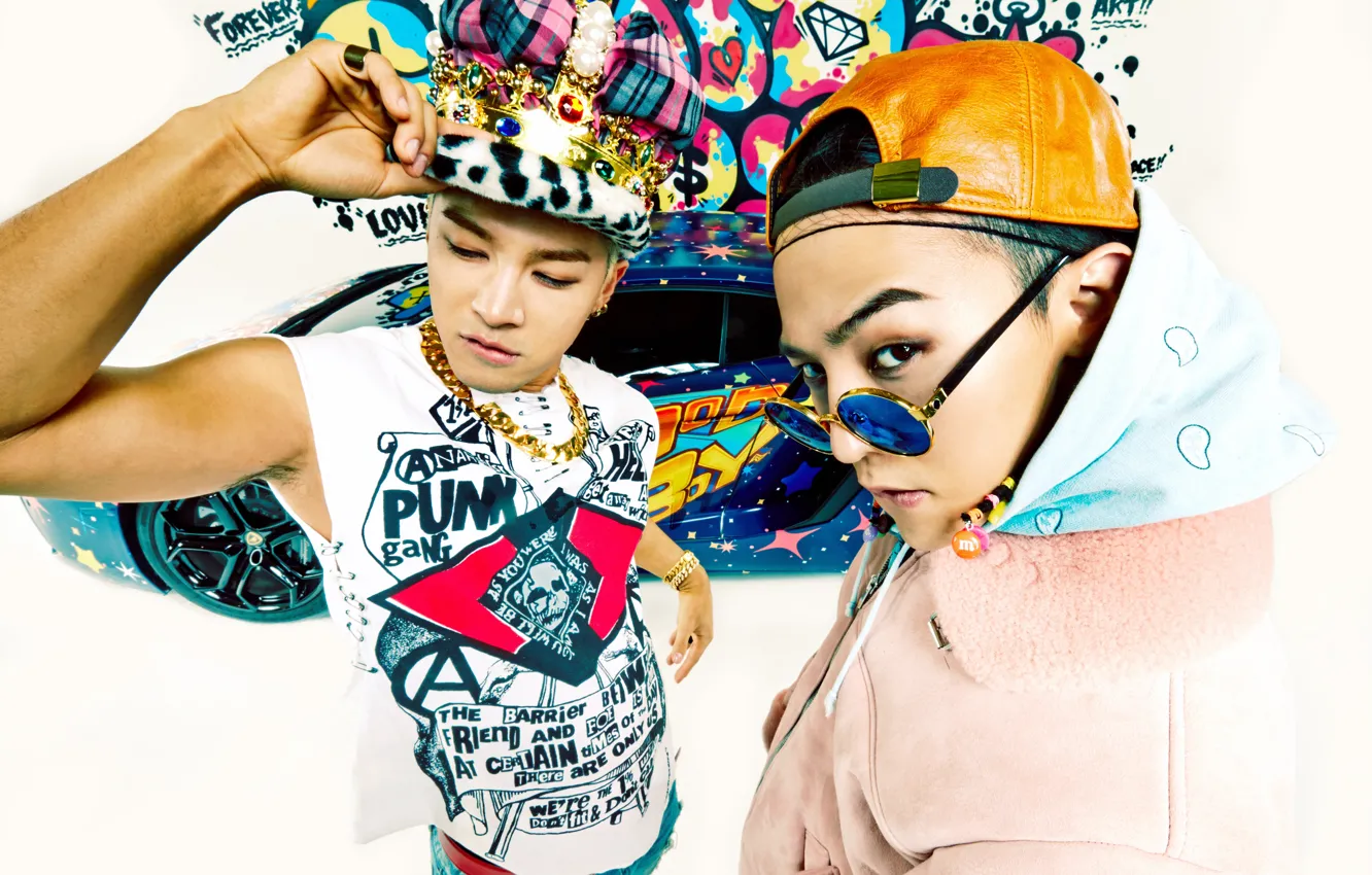 Photo wallpaper South Korea, K-Pop, BigBang, taeyang, G-Dragon