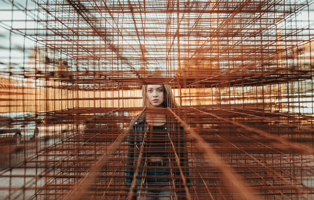 Photo wallpaper woman, model, person