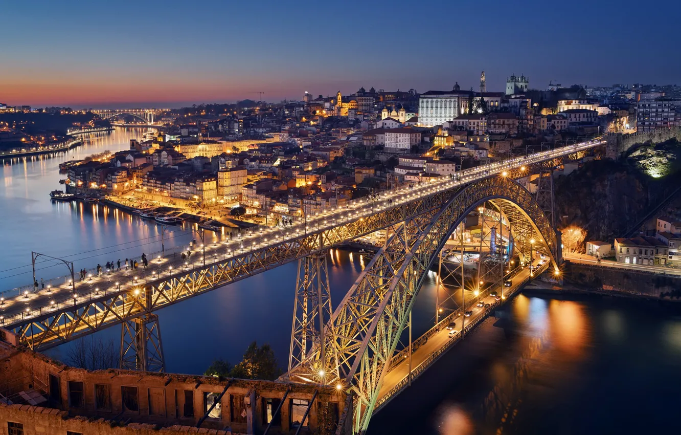 Photo wallpaper Porto, Vila Nova de Gaia, Portugal