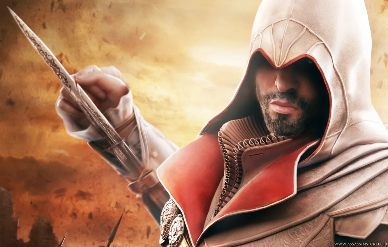 Photo wallpaper assassins creed, brotherhood, assassin, Brotherhood