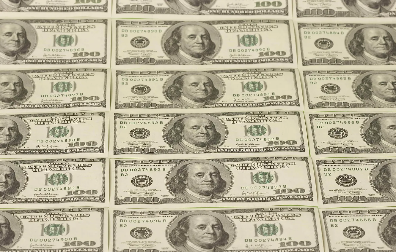 Photo wallpaper currency, the bucks, dolar