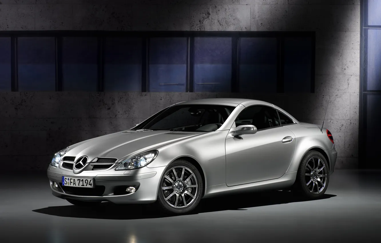 Photo wallpaper Mercedes-Benz, Roadster, Mercedes, SLK-Class, R171