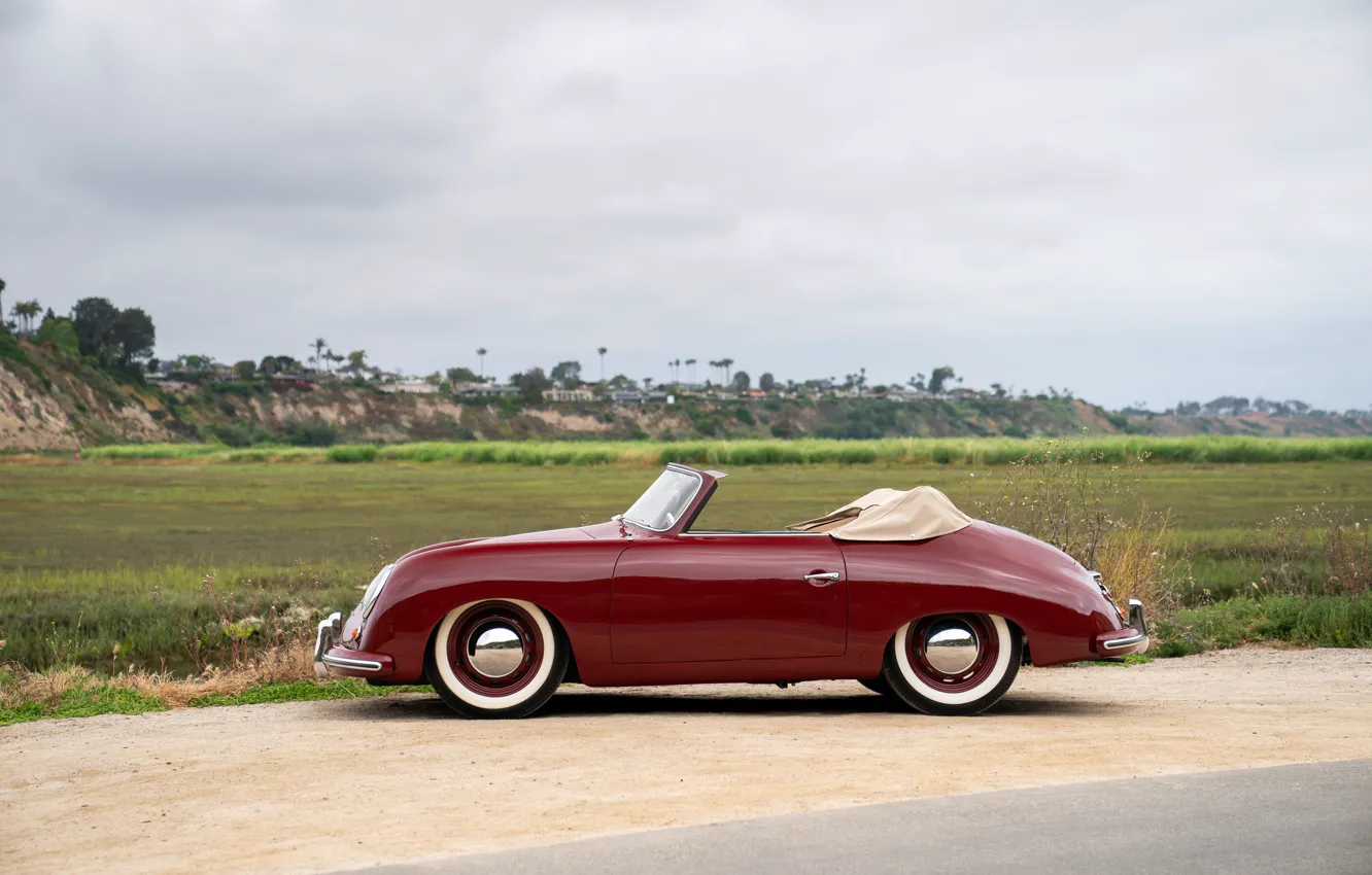 Photo wallpaper Porsche, 1953, 356, Porsche 356 1300 Cabriolet