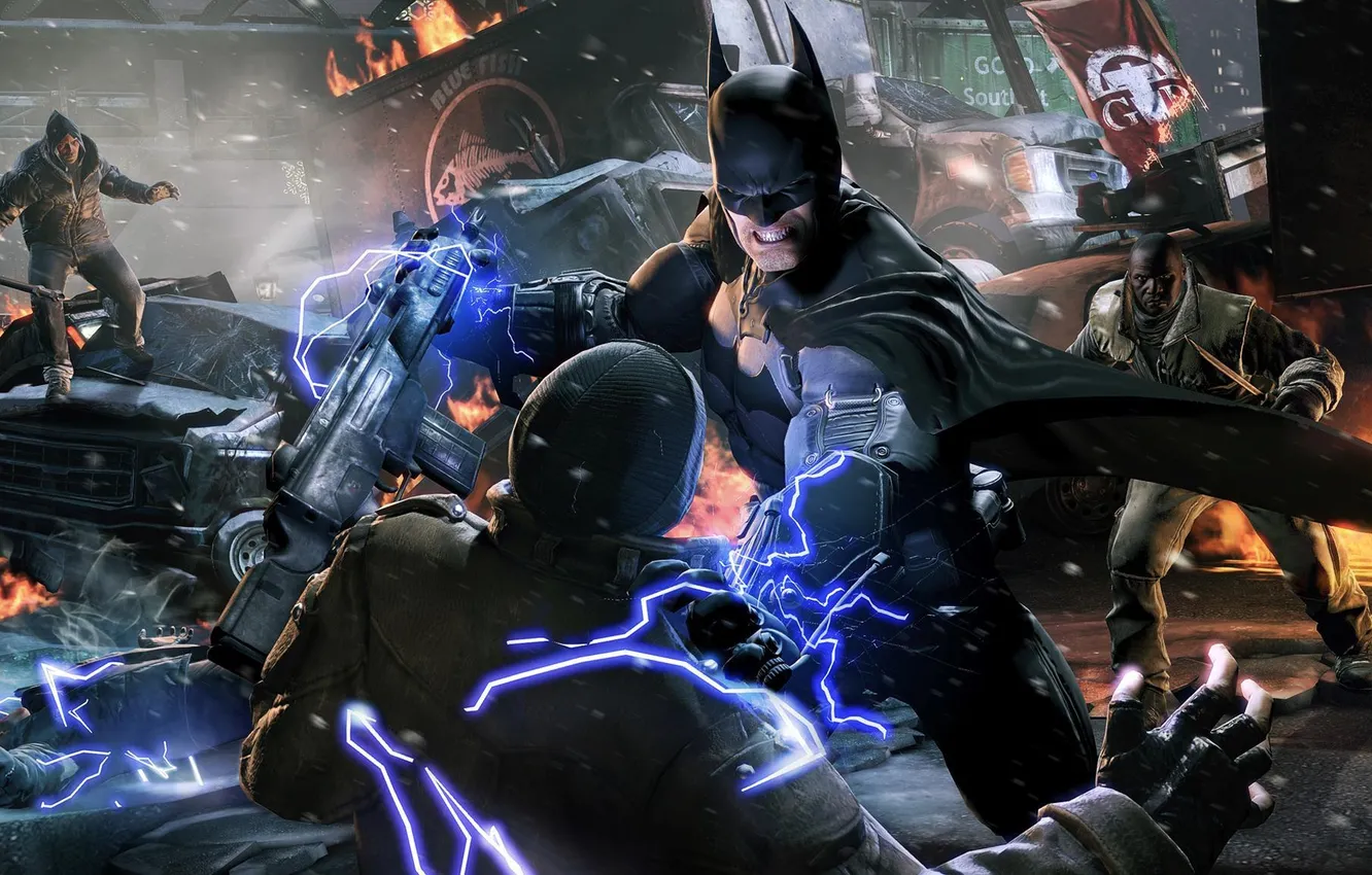 Photo wallpaper hero, Bruce Wayne, Batman: Arkham Origins