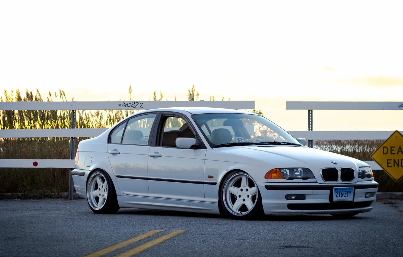 Photo wallpaper tuning, BMW, BMW, three, Drives, E46, 3 series, Stance