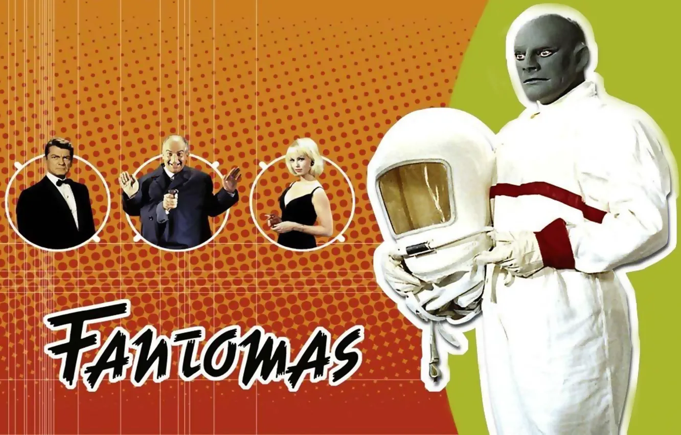 Photo wallpaper movie, the film, actor, poster, Fantomas.