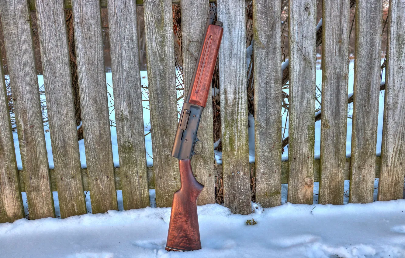 Photo wallpaper shotgun, Remington, Model 11, SBS