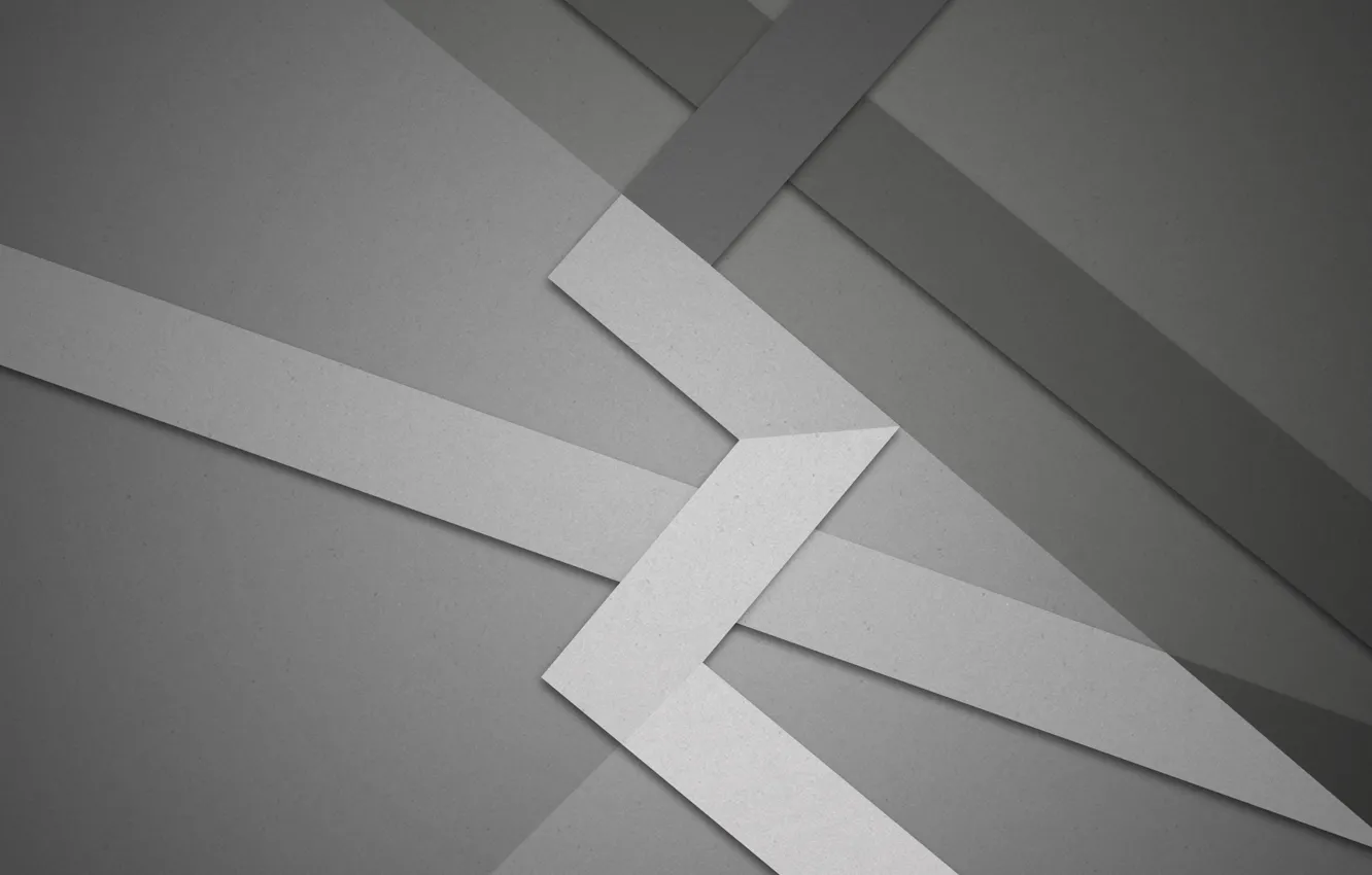 Photo wallpaper line, abstraction, grey, geometry, design, material