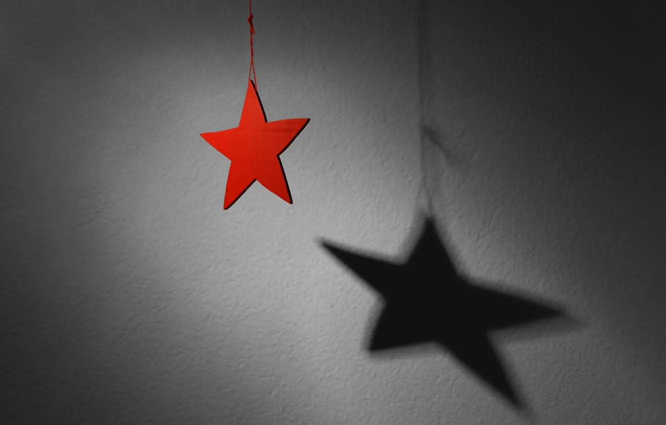 Photo wallpaper stars, holiday, shadow, Advent