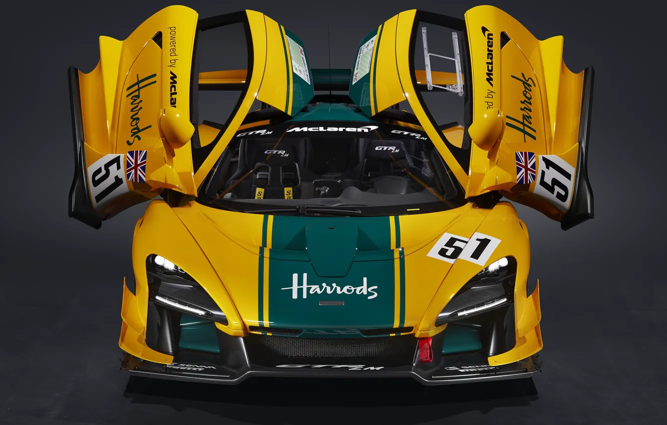 Photo wallpaper McLaren, Senna, gtr-lm, 2160P