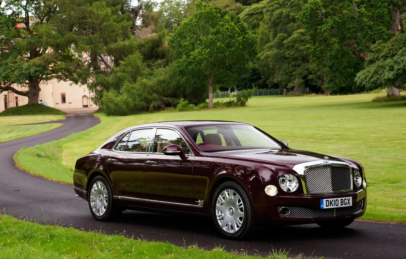 Photo wallpaper machine, auto, Bentley, Mulsanne