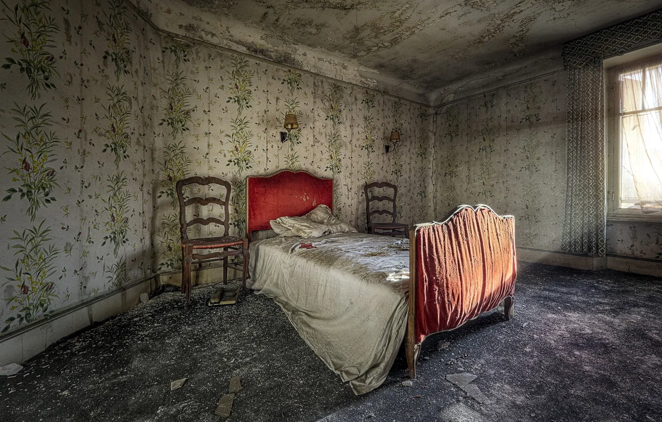 Photo wallpaper room, interior, bedroom