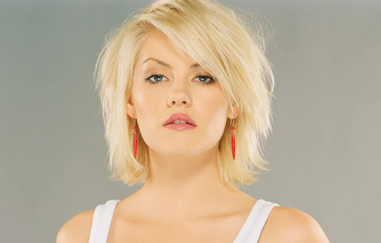 Photo wallpaper girl, Elisha Cuthbert, hair, Model, actress, blonde, lips, Eyes