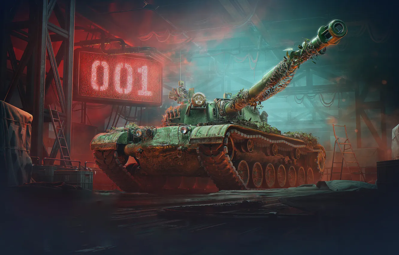 Photo wallpaper the game, bz-74-1, the world of tncs