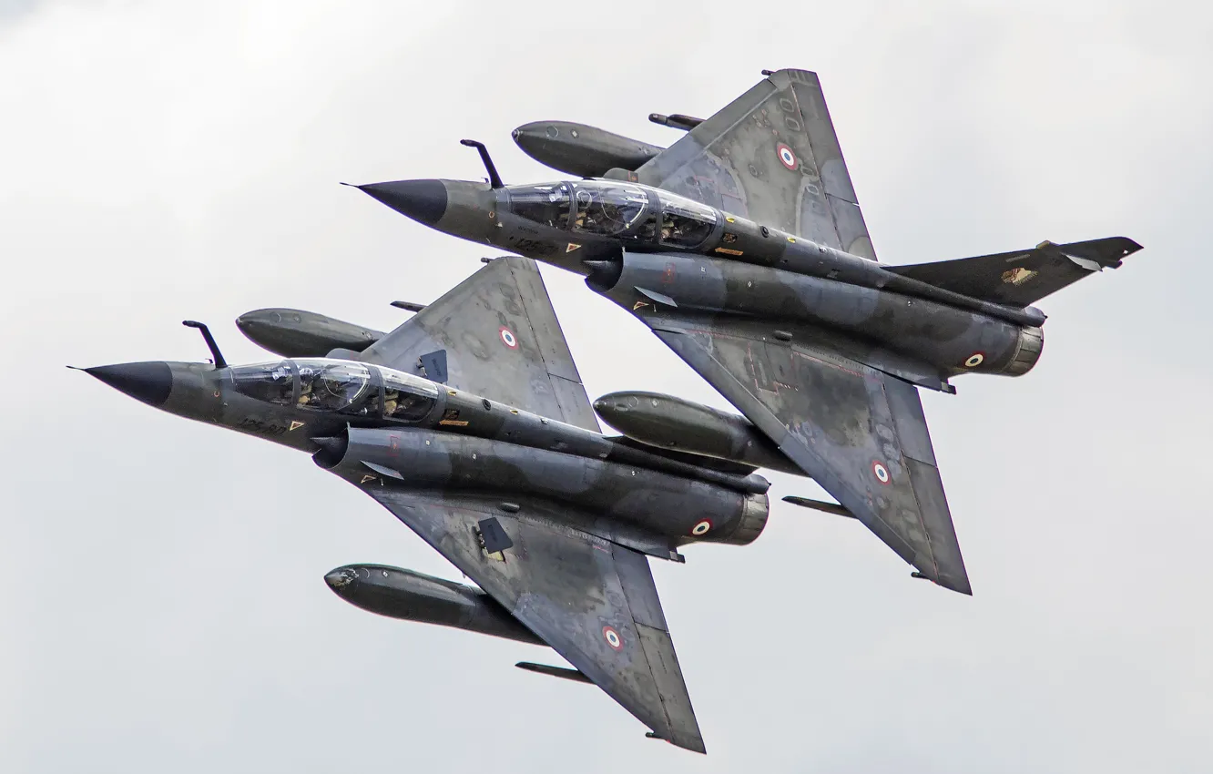 Photo wallpaper flight, fighter, multipurpose, Mirage 2000N, "Mirage"