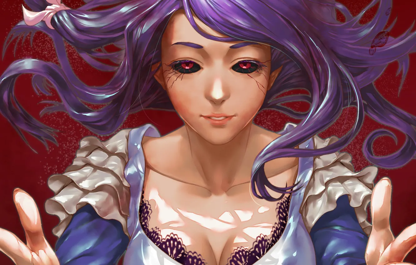 Photo wallpaper art, Tokyo Ghoul, Tokyo Ghoul, Kamishiro Rize