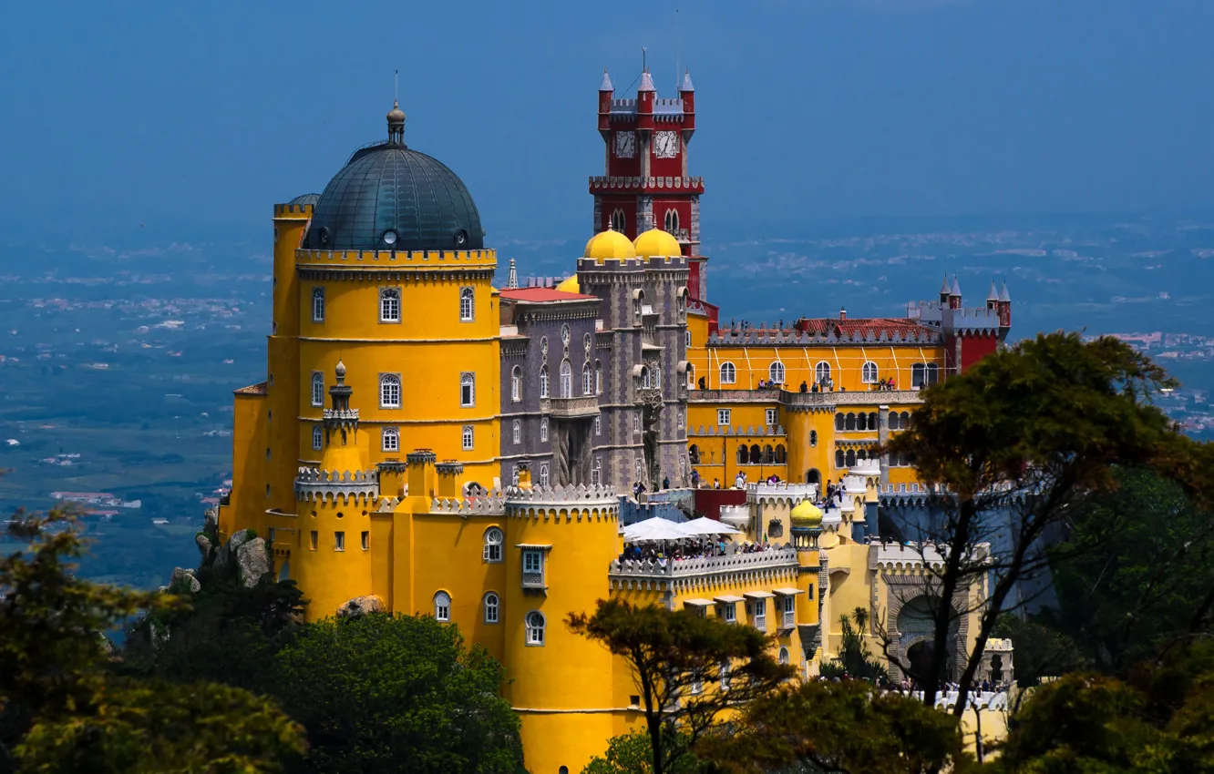 Photo wallpaper Portugal, The Pena Palace, Sintra