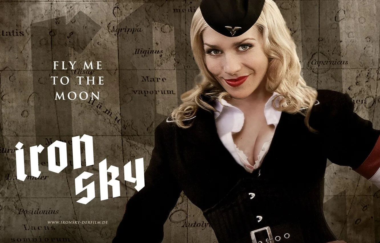Photo wallpaper Iron sky, Iron Sky, Julia Dietze, Julia Ditse