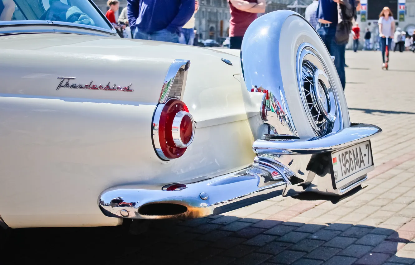 Photo wallpaper Ford, USA, Thunderbird, Ford Thunderbird