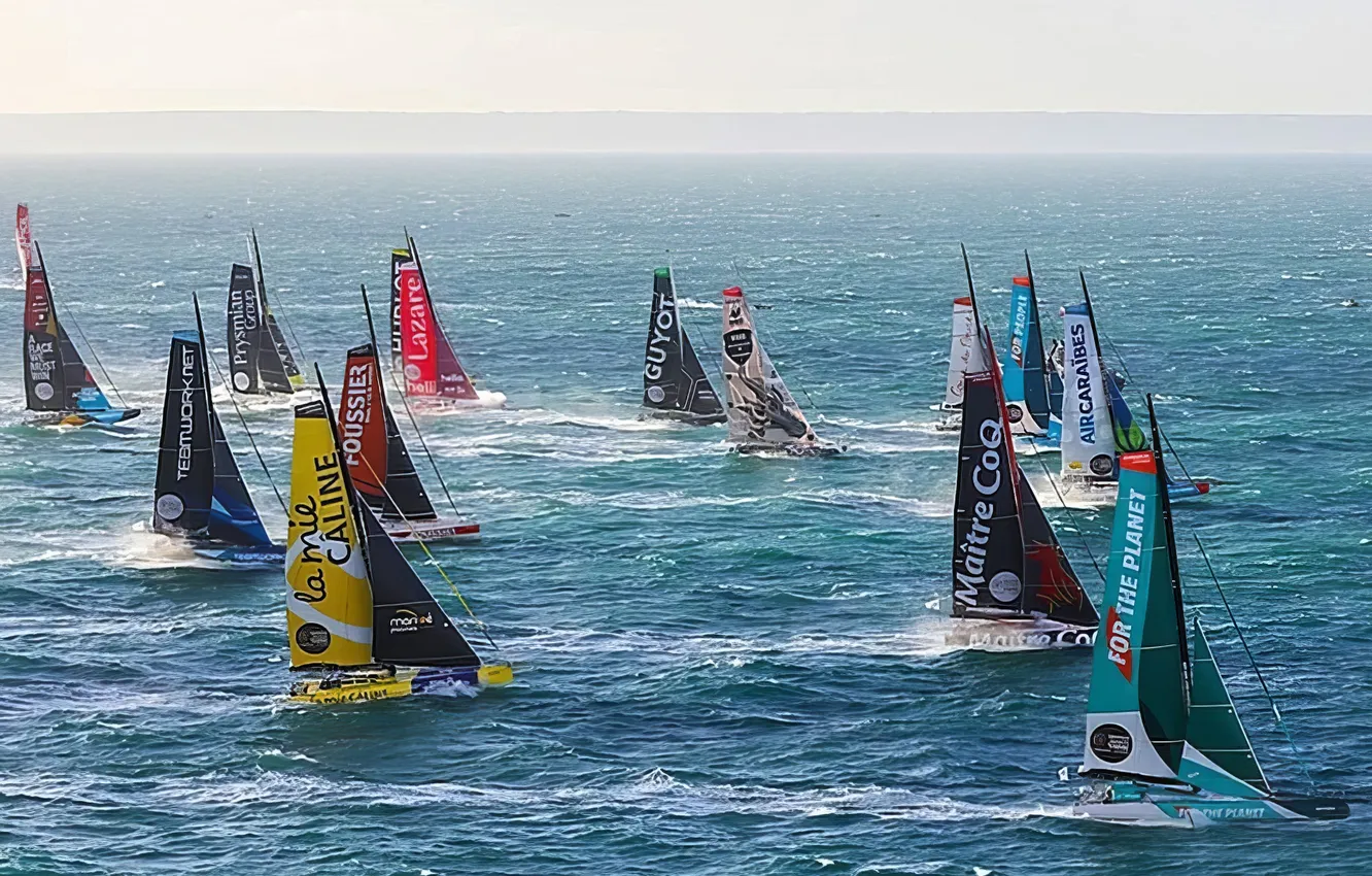 Photo wallpaper race, boat, speed