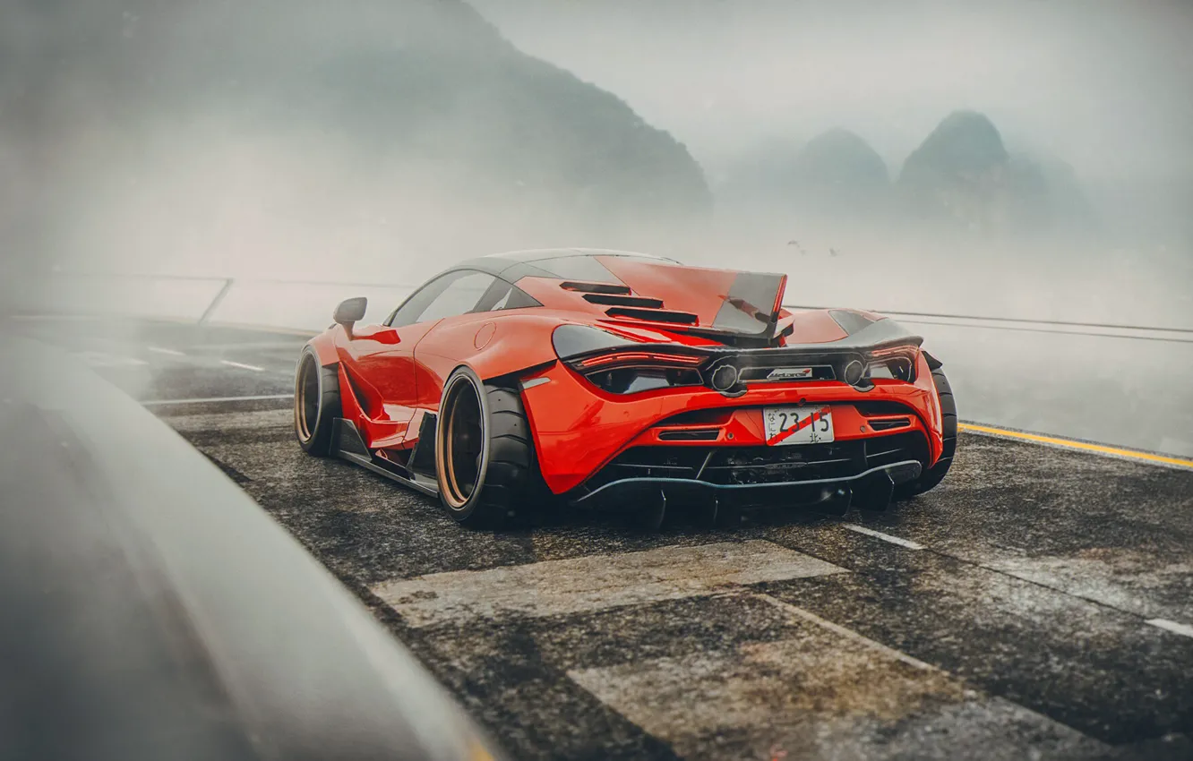 Photo wallpaper Red, Auto, Machine, Tuning, Car, Rendering, Concept Art, Science Fiction