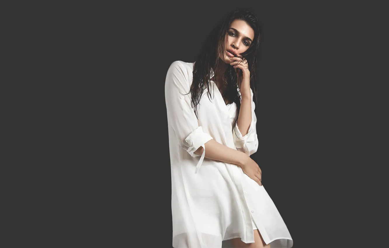 Photo wallpaper girl, hot, sexy, eyes, smile, beautiful, figure, model