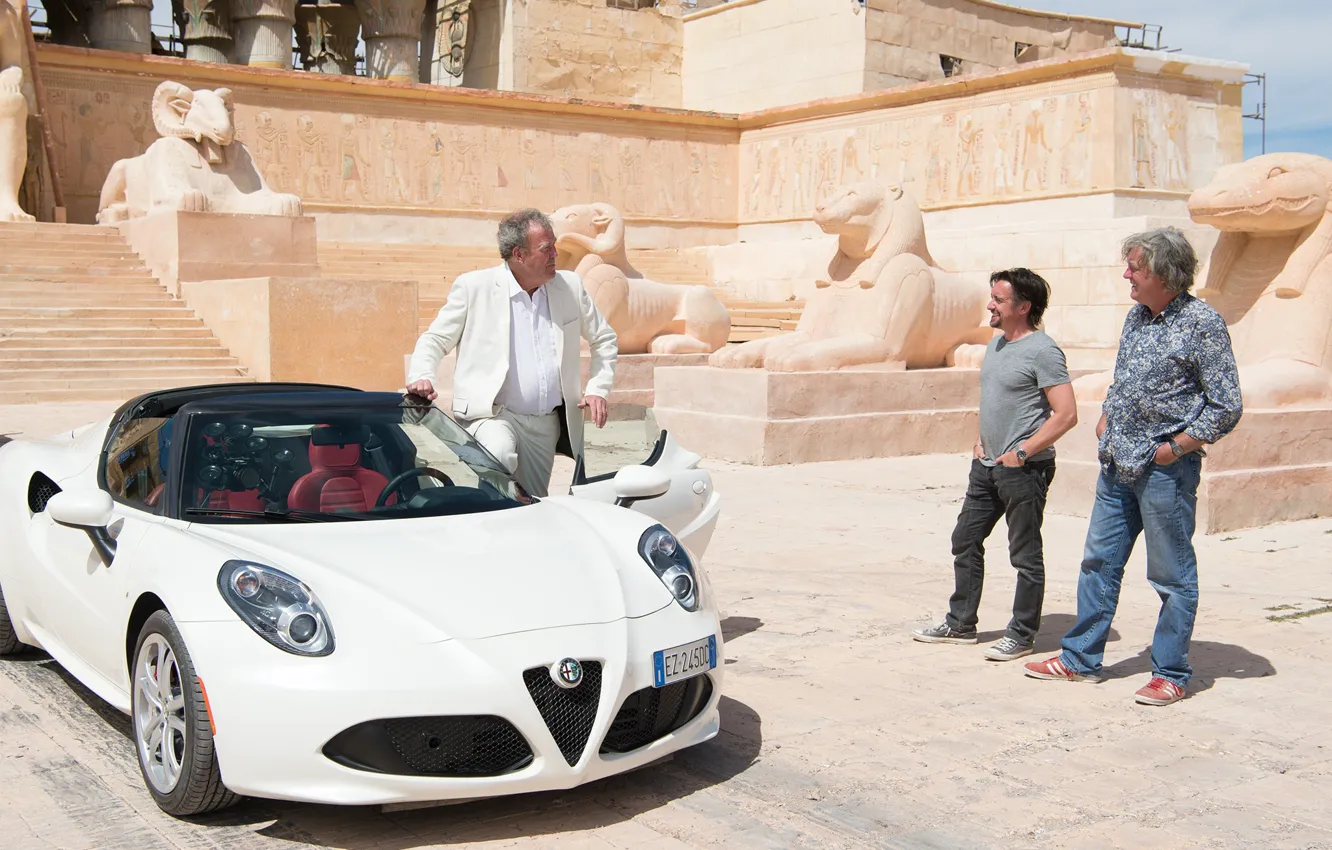 Photo wallpaper machine, Jeremy Clarkson, Alfa Romeo, Alfa Romeo, Jeremy Clarkson, Richard Hammond, James Daniel May, James …