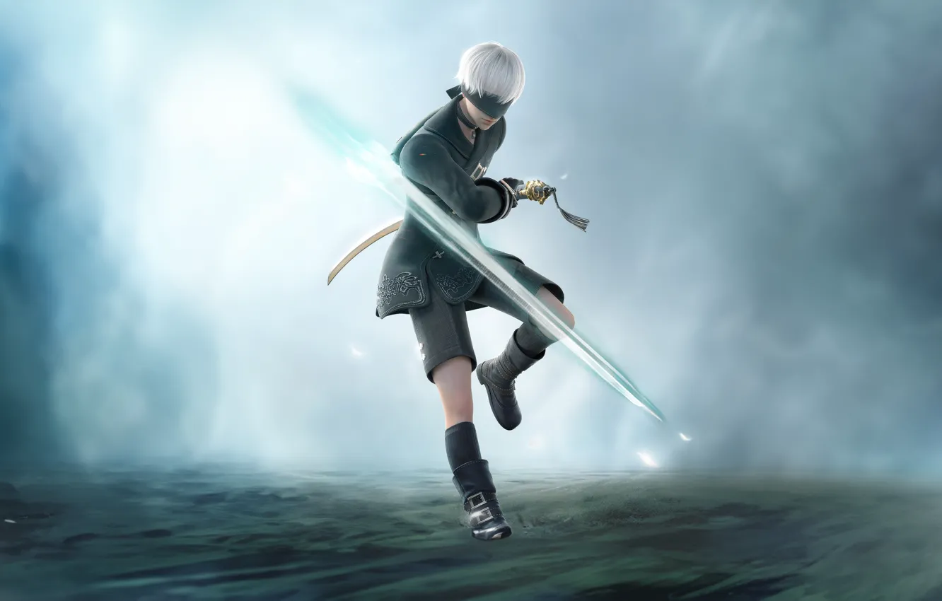 Photo wallpaper Nier Automata, 2023, Bladepoint, Naraka, Naraka, The edge of the blade