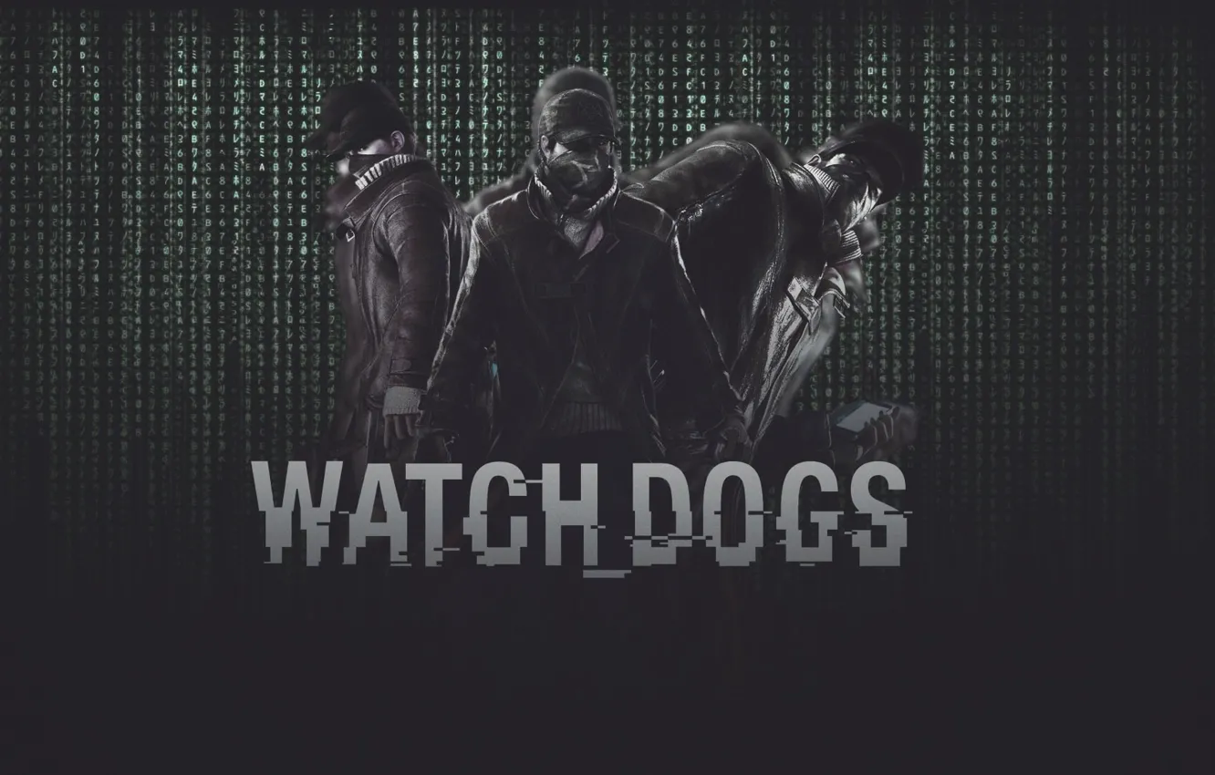 Photo wallpaper cloak, Watch Dogs, Aiden Pierce, Aiden Pearce, Watchdogs