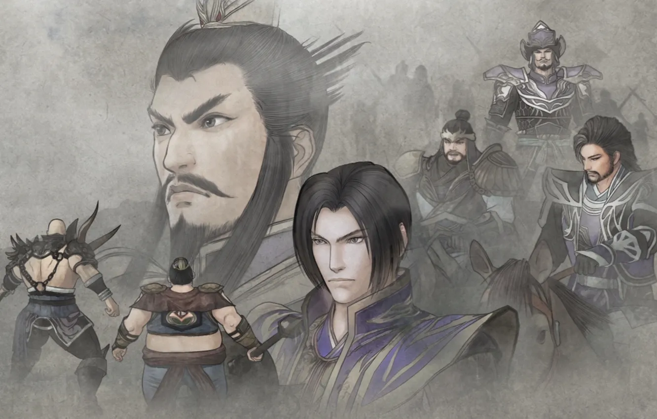 Photo wallpaper game, Games, Dynasty Warriors, Shin Sangoku Musou, Wei, three kingdoms