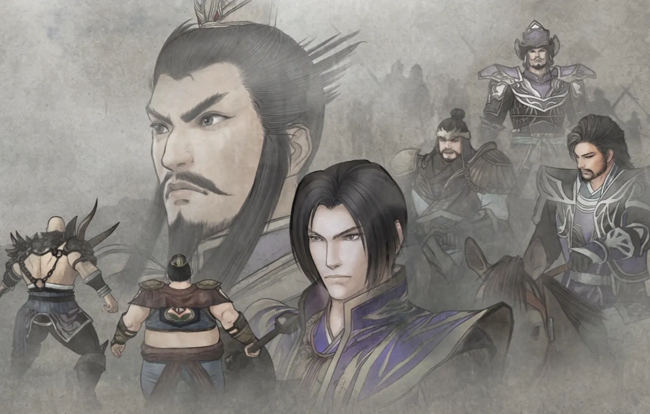 Photo wallpaper game, games, Dynasty Warriors, Shin Sangoku Musou, Wei, Three Kingdoms